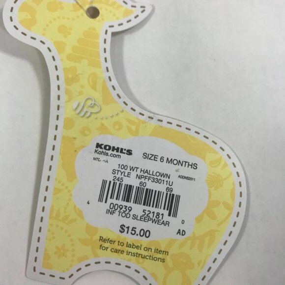 Babys 1st Halloween Sleepwear & Black Babydoll Outfit Set Size 6 Months - Picture 5 of 9